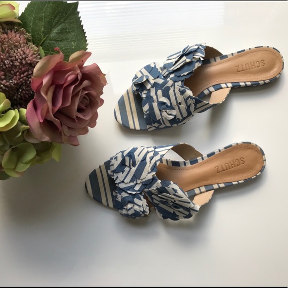 Schutz Ilaria Blue Women's Shoes - Picture 3 of 5